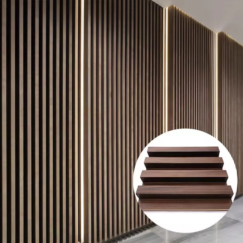 3D Wood Plastic Composite Wall Panel